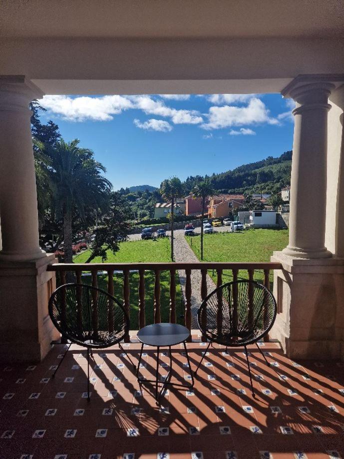 Hotel El Rosal De Cudillero Bagian luar foto
