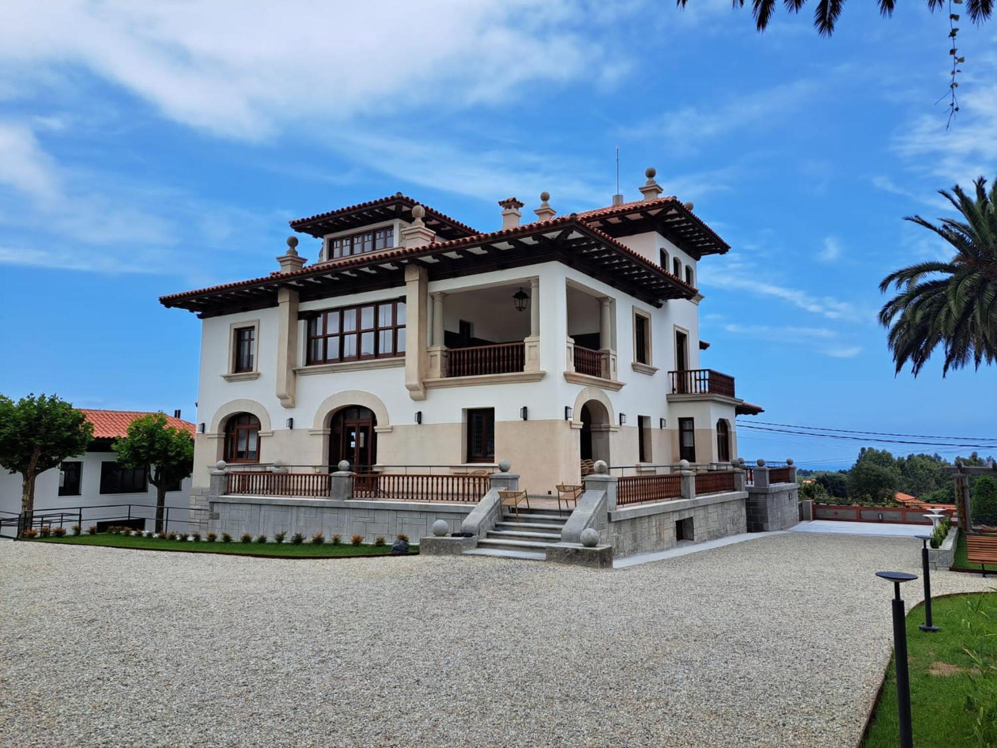 Hotel El Rosal De Cudillero Bagian luar foto